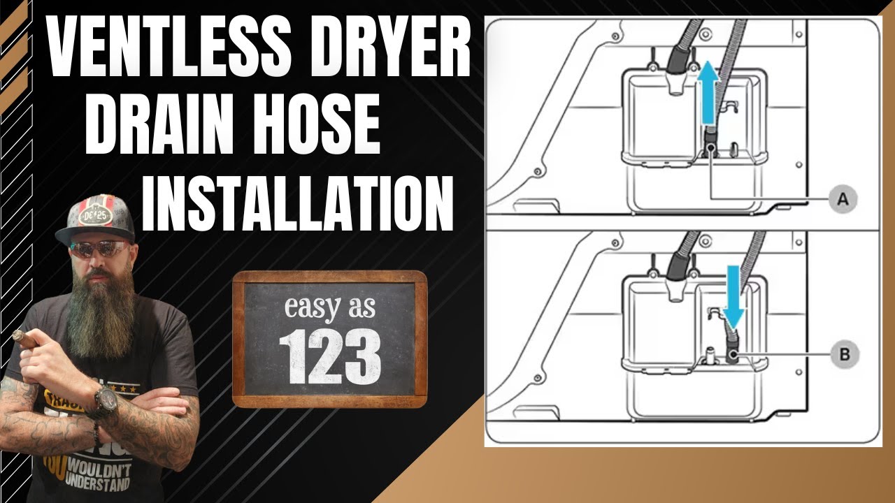 Samsung Ventless Dryer Drain Line Installation PropStyle 2023 YouTube Samsung Ventless Dryer Drain Line Installation PropStyle 2023 YouTube
