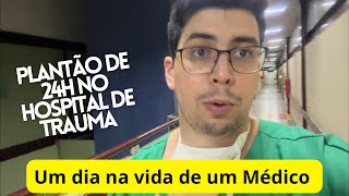 Um Dia na vida de Médico residente de ortopedia - Plantão de 23h na residência de ortopedia