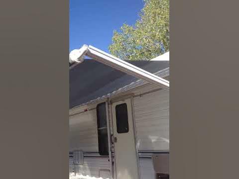 A&E Dometic Weather Pro Power RV Awning - YouTube