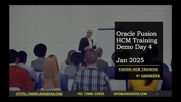 Oracle Fusion HCM Training 2025 Day 4 | Oracle Fusion HCM Functional Training | Oracle Fusion HCM