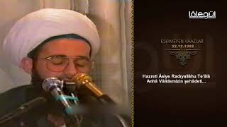 Tahrîm Sûresi 11. âyet-i kerîme'nin tilâveti ve tefsîri - Cübbeli Ahmet Hocaefendi Lâlegül TV