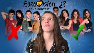 SPANISH EUROVISION SONGS || REACCION