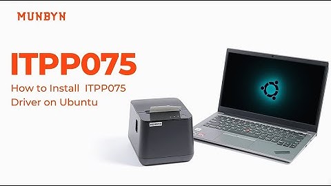How to Install  ITPP075  Driver on Ubuntu？