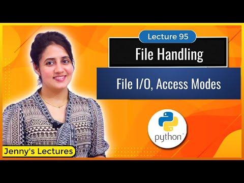 File Handling in Python | Python Tutorials for Beginners #lec95