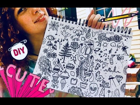 HOW TO DRAW RANDOM CUTE THINGS! - YouTube