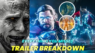 Thor: Love and Thunder Official Trailer Breakdown In Hindi || Everything You Missed || Thor 4