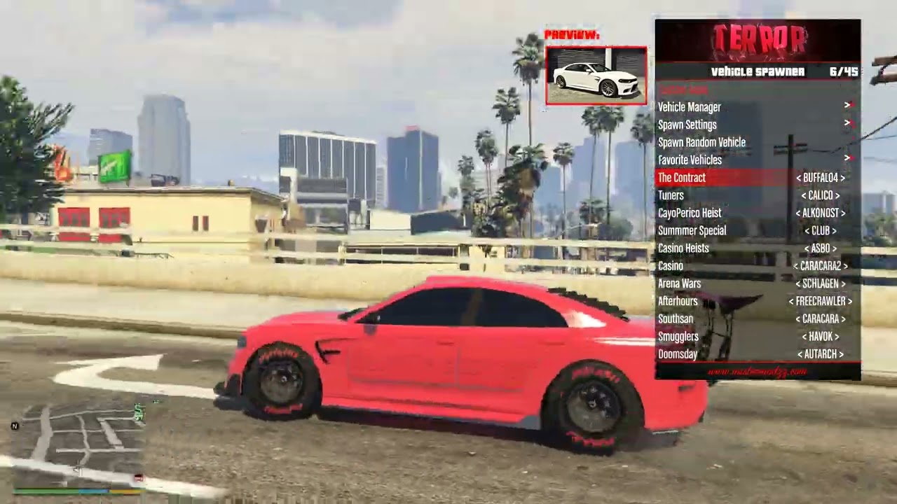 GTA V Lotus Mod Menu for PS4 Firmware 5.05 & Demo Video by 0x199