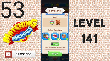 Matching Madness: Match 3 Puzzle games. Level 141 #tinytacticsgames