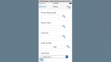 Sales Held Order Release Smartphone for JD Edwards EnterpriseOne