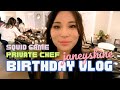 Janeyshine EP.1 | BIRTHDAY - PRIVATE CHEF DINNER AND SQUID GAME V-log