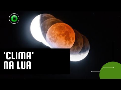 Eclipse lunar total aponta mudanças de temperatura na Lua