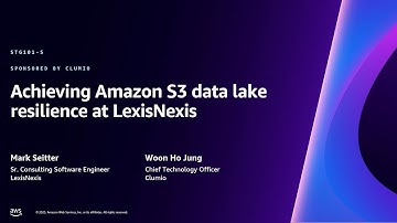 AWS re:Invent 2023 - Achieving Amazon S3 data lake resilience at LexisNexis (STG101)