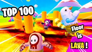 TOP 100 FALL GUYS FAILS & WINS