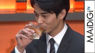 東出昌大、“普段の晩酌”披露「70年愛される役者に」　「70周年記念 トリスBAR」オープニングイベント2