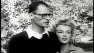 Marilyn Monroe &amp; Miller - Marriage announcement: June 29, 1956