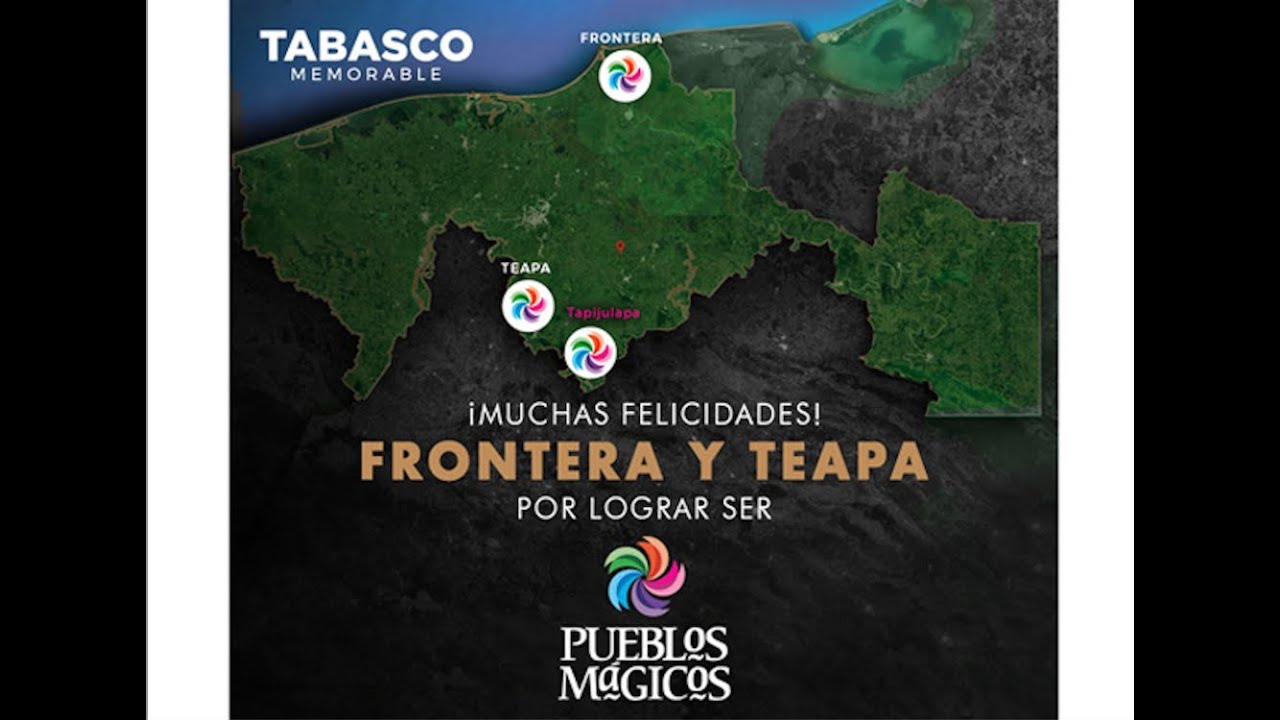 Estos son los dos nuevos PUEBLOS MÁGICOS de TABASCO | Carlos Cordero ...
