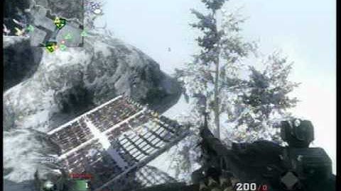 Amazing Tomahawk Across Map Double Kill Road Rage (Call of Duty Black Ops GamePlay)