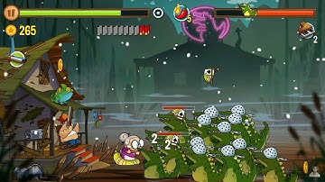 Swamp Attack: Challenge 5: iOS Gameplay