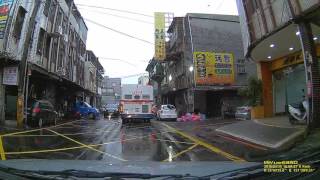 Mio 688道路實拍｜雨天｜新北大道左轉中興北街