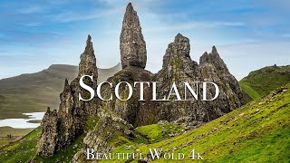 FLYING OVER SCOTLAND 4K (UHD) - Relaxing Music Along With Beautiful Nature Videos - 4K Video Ultra