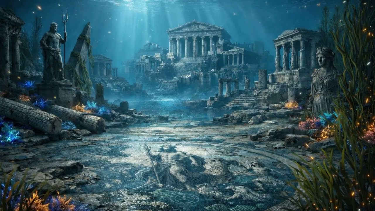 4 Hours Deep Ocean Ambient – Submerged Temple Drone for Sleep & Meditation