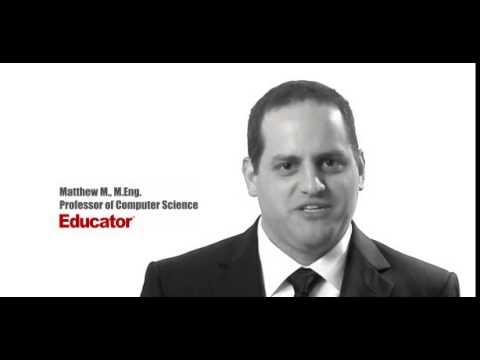 Educator.com: Advanced PHP Training with MySQL w/ Prof. Matthew M., M.Eng.