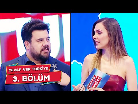 Cevap Ver Türkiye 3. Bölüm  @CevapVerTurkiye