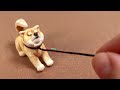 [띠부] 폴리머 클레이로 '안가! 시바' 견 만들기 / Shiba Inu _ DIY Polymer Clay Miniature Tutorial / 柴犬 ミニチュア