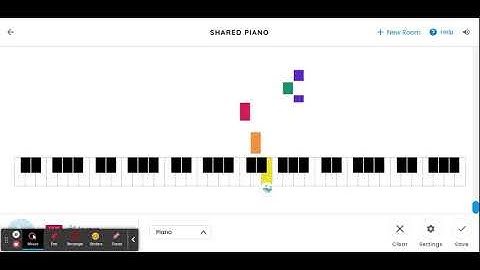 Gravity Falls Theme Played on Chrome Music Lab - Shared Piano