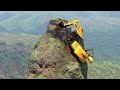 10 Extreme Dangerous Idiots Excavator Operator Skill - Fastest Climbing Excavator Machines Driving