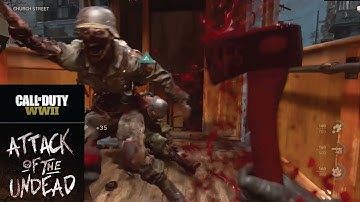 Zombies and Enemy players Call of Duty WW2 hordepoint