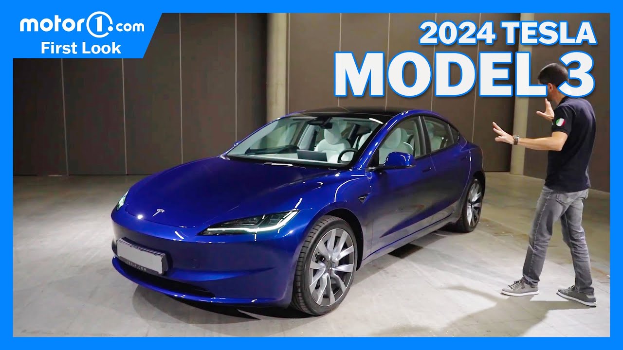 The NEW Upgraded 2024 Tesla Model 3 first impressions! 