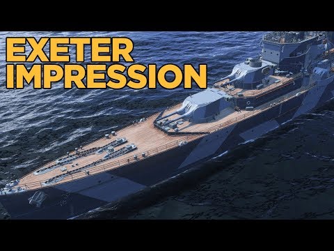 Exeter Impression - World of Warships