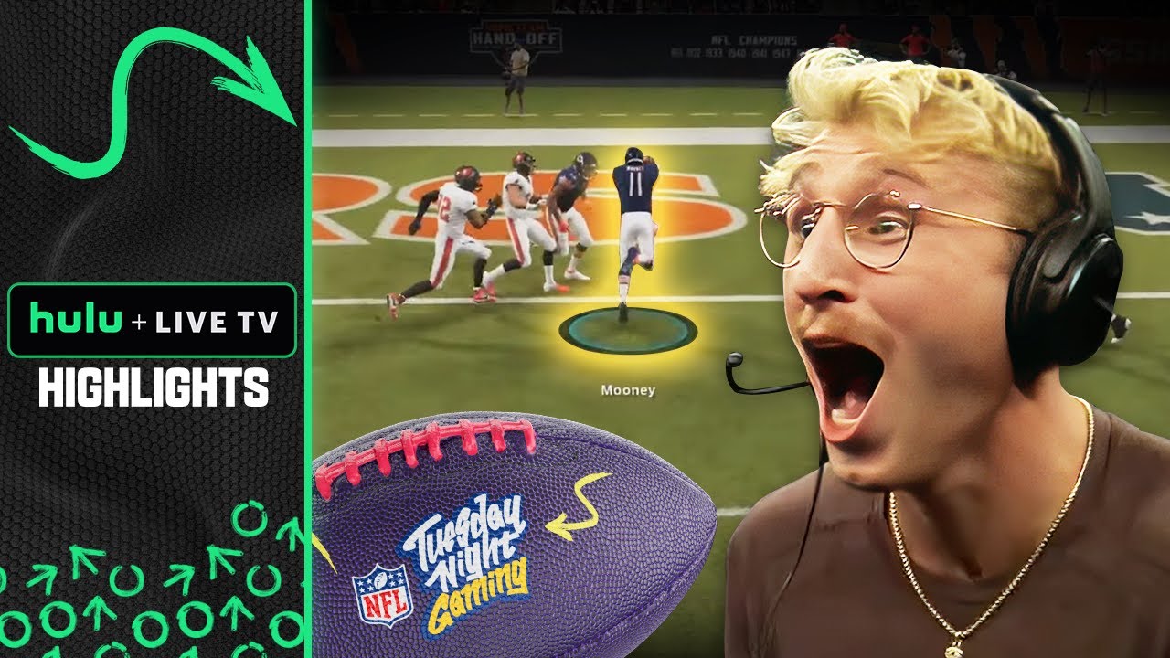 Hulu Highlight MMG vs Demarcus Ware in Madden! NFL Tuesday Night Gaming 