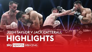 HIGHLIGHTS! Josh Taylor vs Jack Catterall 💥