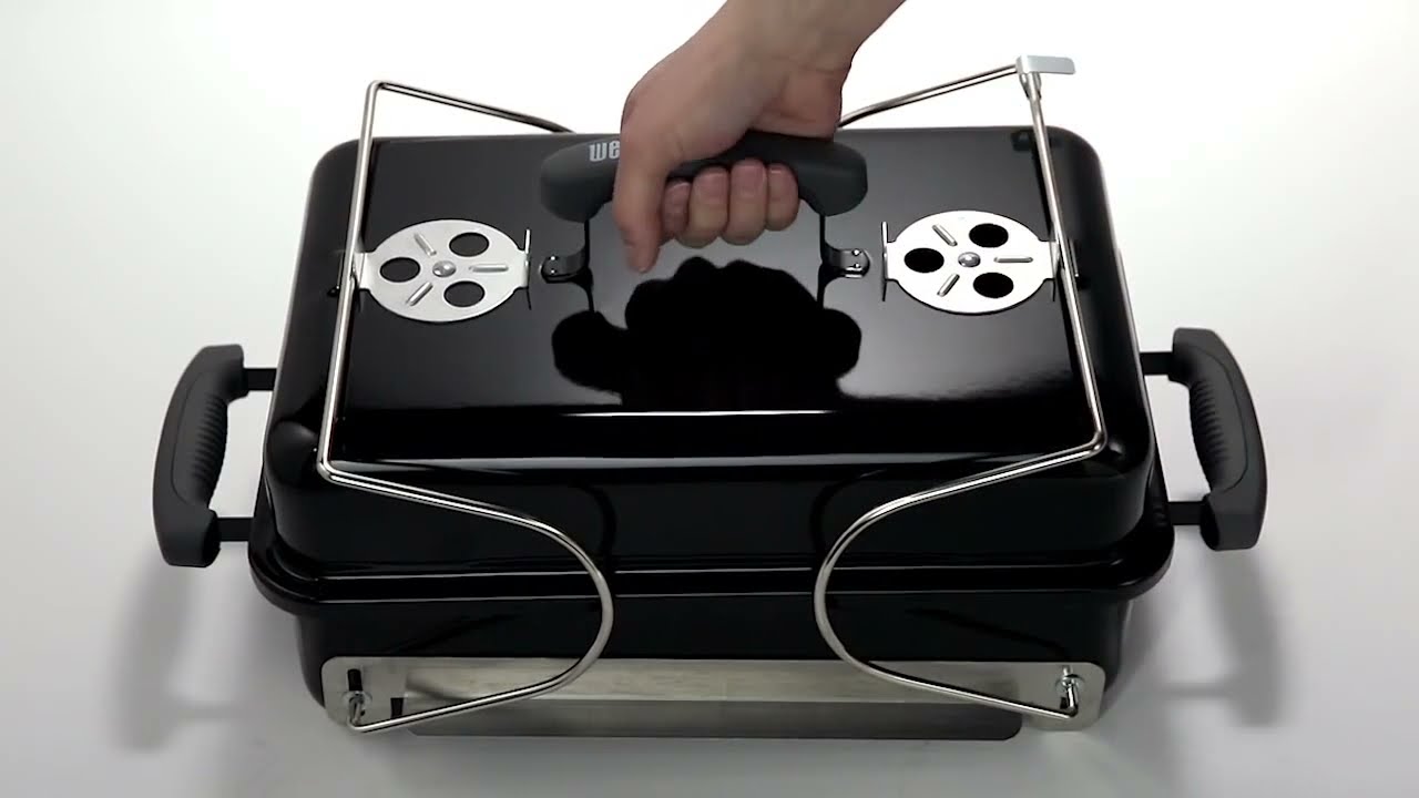 Weber Go-Anywhere Charcoal BBQ Grill - 121020 | Barbeques Galore Weber Go-Anywhere Charcoal BBQ Grill - 121020 | Barbeques Galore