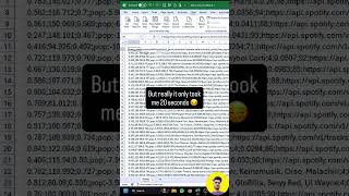 Excel Trick 😱 Mixed Data Split in Seconds! #Shorts