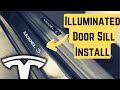Tesla LED Door Sill Lights ⚡️ Model 3 | Model Y - Hansshow Easy Install Review + Coupon❗️