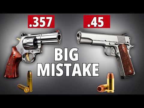 .357 vs .45 ACP: The Brutal Truth Most Shooters Get Wrong