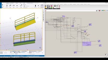 Tekla Grasshopper - Create Top Mounted Removable Handrail