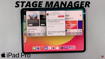 How To Use Stage Manager On M4 iPad Pro