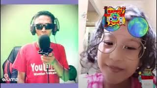 Radja - Jujur (video karaoke duet bareng lirik) smule cover Heri ManVok