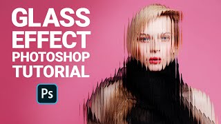 Ribbed Glass Effect : Adobe Photoshop Tutorial