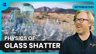 Sonic Boom Glass Test - Mythbusters - S05 EP22 - Science Documentary