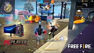 Playing free fire on PC 🔥😍 #freefire