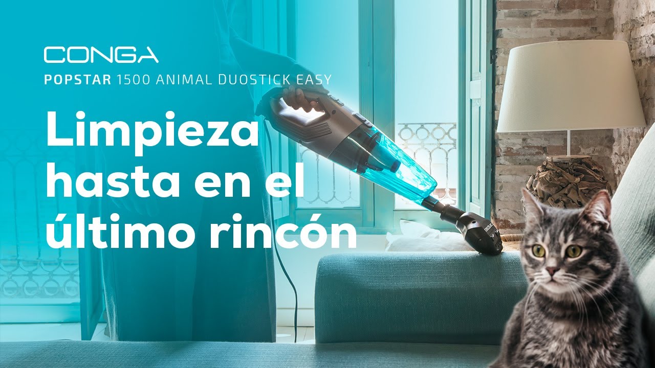 Cecotec Conga Popstar 1000 DuoStick Easy Aspirador Vertical 2 en 1