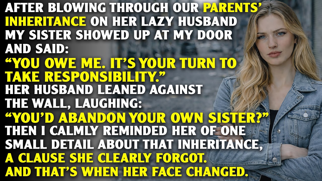 My Sister Inherited Everything, Wasted It On Her Husband — Now She Wants Me To Fix It