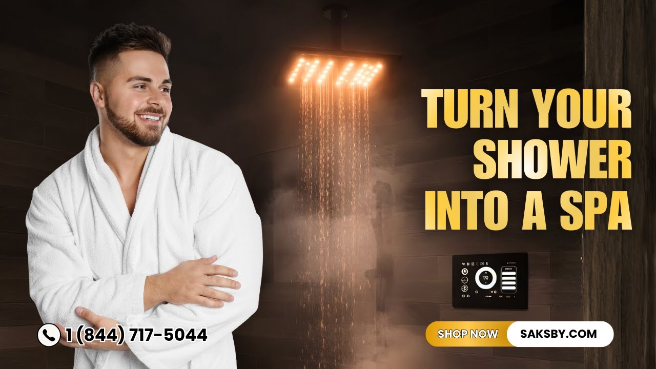 ОБНОВИТЕ СВОЮ ВАННУЮ КОМНАТУ С ПОМОЩЬЮ ЭТОЙ РОСКОШНОЙ ЦИФРОВОЙ ДУШЕВОЙ КАБИНЫ | ПОЗВОНИТЕ СЕГОДНЯ...