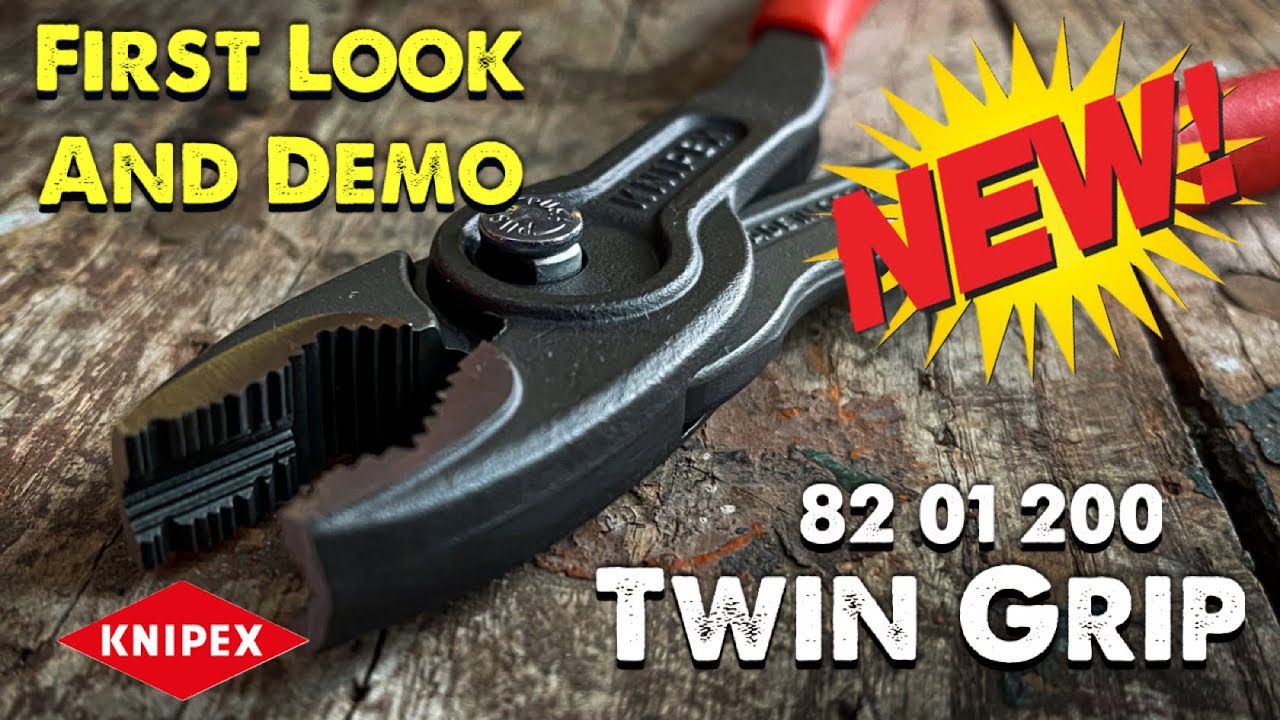 Knipex Twin Grip Pliers First Look and Demo! These Things Grip Like