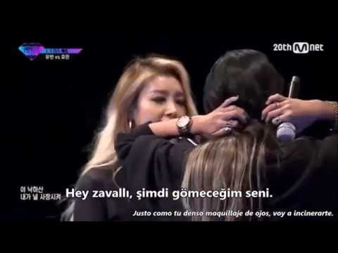 [TR SUB] Unpretty Rapstar Vol2 Yubin vs Hyorin Diss Battle Turkish Sub./Türkçe Altyazılı